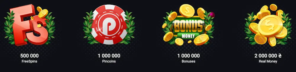 Бонусы Pin Up казино
